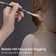 BQLQBQLQ Ear Wax Removal Otoscope Camera 1080P UltraThin Wifi Endoscope Cleaner Ear